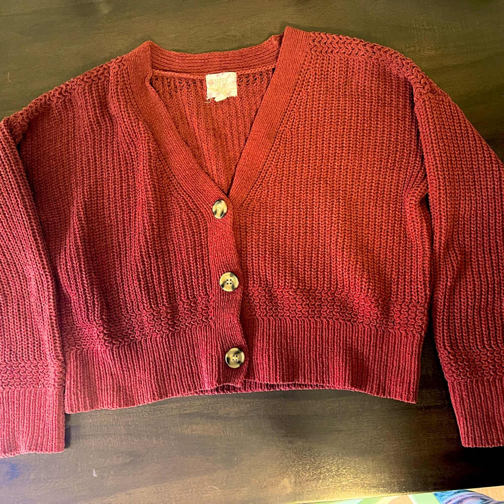 Cropped sweater